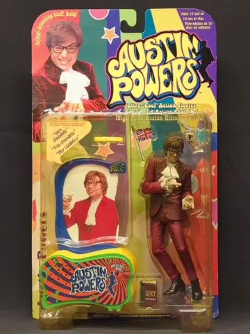 McFARLANE TOYS 울트라 쿨 액션 피규어 오스틴 파워 6인치