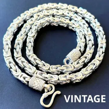 드래곤본 목걸이 US 수입 티베트 80s 빈티지 925 각인 있음