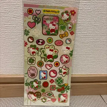 초레어 헬로키티 무당벌레와 클로버 씰 2007 산리오 헤이세이