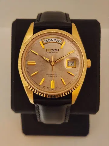 Ricoh 리코 오토매틱 자동 와인딩 데이데이트 새상품급