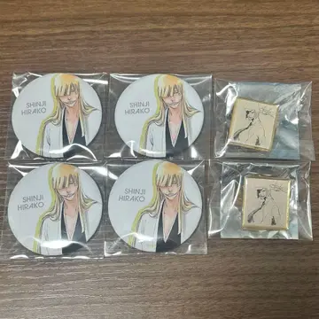 히라코 신지 캔뱃지 핀 배지 BLEACH 원화전