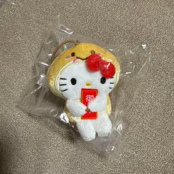 2025 신사 한정판 띠별 키티 뱀 키티 부적 봉제 인형 소