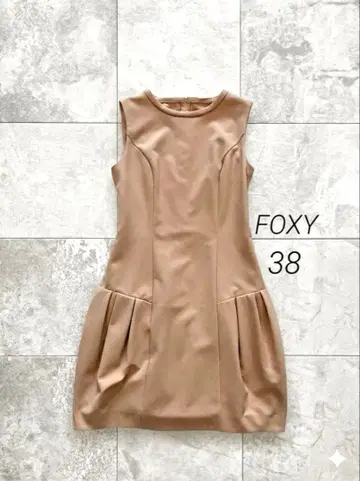 새상품급 폭시 코쿤 원피스 코랄 핑크 38 데이지 린