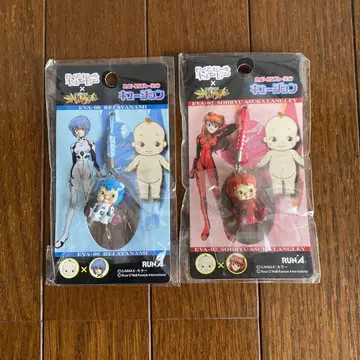 로즈 오닐 큐피 신세기 에반게리온 큐션 스트랩 2종