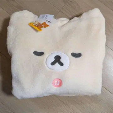 코리락쿠마 귀 달린 꼬리 달린 보아 플리스 후드티 S 사이즈