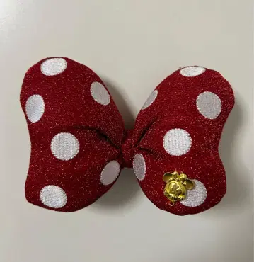 미니 리본 머리끈 클립 빅 사이즈