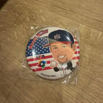 WBC 가챠 캔뱃지 메이슨 거울