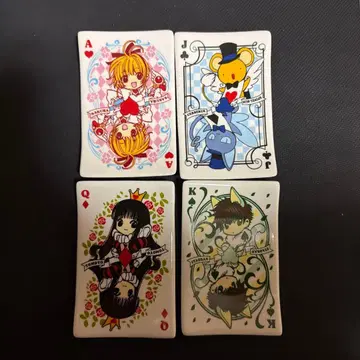 제일복권 카드캡터 사쿠라 원더랜드 카드 디자인 트레이 전종