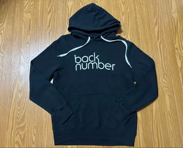 back number 후드티