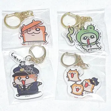 쿠소하무짱 도쿄역 콜라보 아크릴 키링 치비하무 무뉴구루미