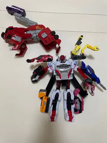 분붐저 로보 & 분붐 레오 레스큐 세트 외 분붐카 8개