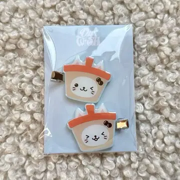 NCT WISH YUSHI 유우시 헤어 클립 버블냥