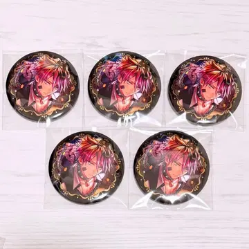 악마 집사와 블랙 고양이 4th Anniversary 페어 캔뱃지 로노