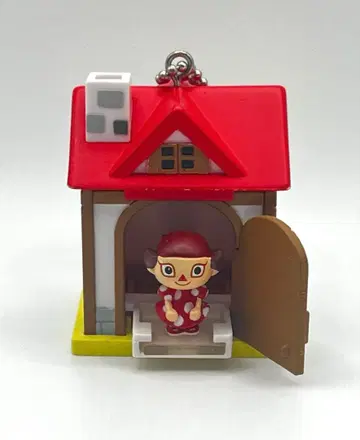 2006년 동물의 숲 미니미니 하우스 키체인 키링 레어