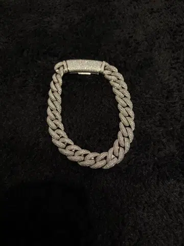 실버 체인 팔찌