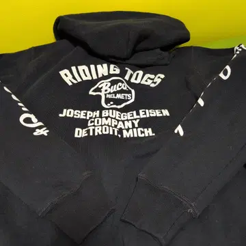 Buco 후드티 블랙 M