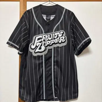 FRUITS ZIPPER 유니폼 블랙 최애 어필
