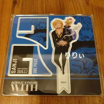 원피스 상디 생일 아크릴 'X' 피규어