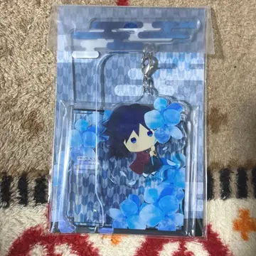 귀멸의 칼날 유라후와 아크릴 마스코트 플라워 토미오카 기유