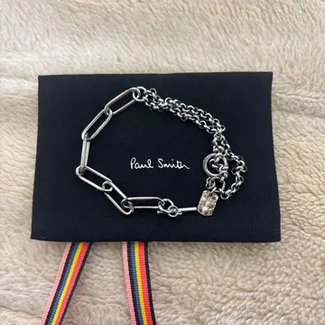 Paul Smith 실버 체인 팔찌