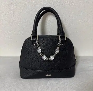 pium 피움 비쥬 모노그램 미니백 피움 핸드백