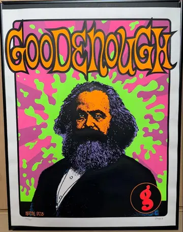 GOOD ENOUGH Kozik 실크스크린 말크스 포스터