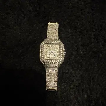 실버라이트 스톤 손목시계 [ 즉시 발송 가능 ]