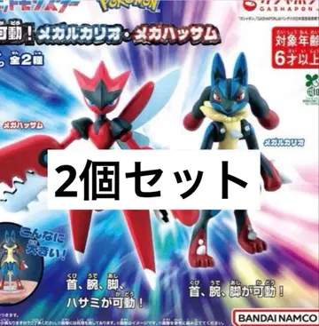 포켓몬스터 조립 가동! 메가 루카리오 메가 핫삼 포켓몬2