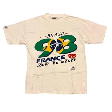 90s 프랑스 월드컵 '98 브라질 티셔츠