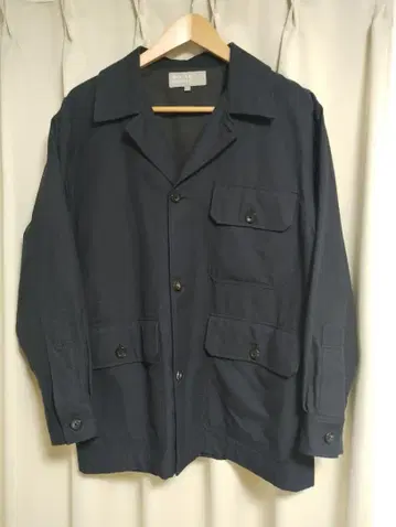 MARGARET HOWELL 셔츠 자켓 M 네이비