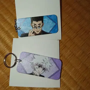 HUNTER x HUNTER116 키루아 레오리오 택 키링