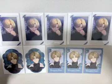 니지산지 윈터 데이트 엑스알비오 폴라로이드 혜택 씰 10장 세트