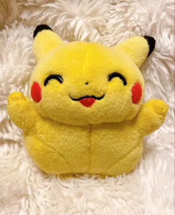 포켓몬 피카츄 만세 봉제 인형 방긋 초기 TOMY 2