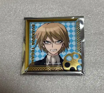 단간론파 15주년 기념전 스퀘어 캔뱃지 희로애락 토가미 뱌쿠야