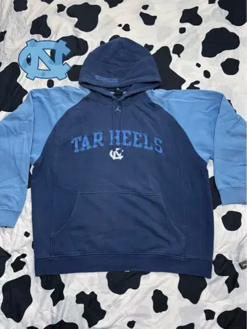 Jordan Tar Heels 후드 부착 후드티 구제 의류 칼리지 후드티