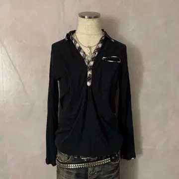 y2k 그런지 헤이세이 갸루 펑크 락 시크 스타일 레이어드 다크코어