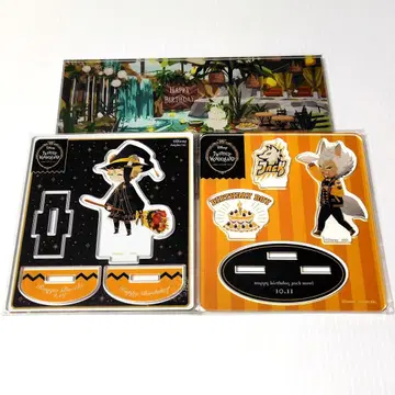 미개봉/트위스테/벌스데이/아크릴 스탠드/러기/잭/배경 아크릴 스탠드