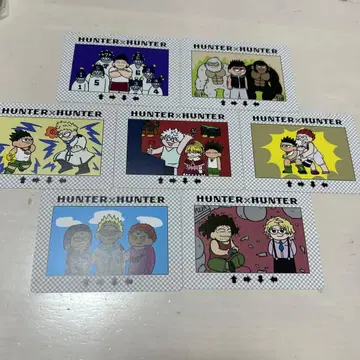 헌터헌터 니테레야 지로리 니테레 혜택 7종 컴플리트 컴프