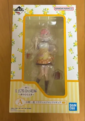 제일복권 5등분의 신부 A상 나카노 이치카 플라워 이펙트 피규어
