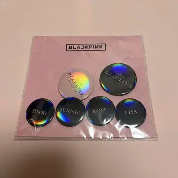 BLACKPINK DEADLINE 서울콘 캔뱃지 세트