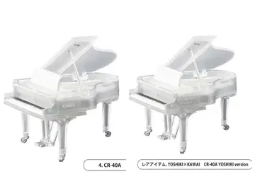 KAWAI 미니어처 컬렉션 YOSHIKI 피아노 가챠 켄엘레