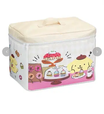 [ 미개봉 새상품 ] 뚜껑 있는 수납 박스 폼폼푸딩 산리오