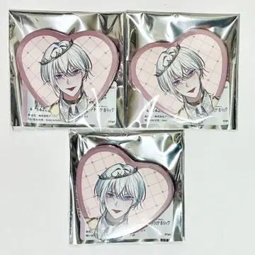 토키호리 시안 하트형 캔뱃지 하트캔 팬파 FanParty 3개