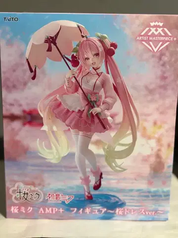 벚꽃 미쿠 AMP+ 피규어 ~벚꽃 드레스ver.