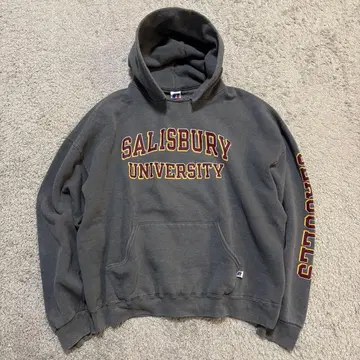 러셀 애슬레틱 후드티 그레이 XL 90s 보로