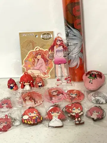 5등분의 신부 나카노 이츠키 굿즈 세트 2