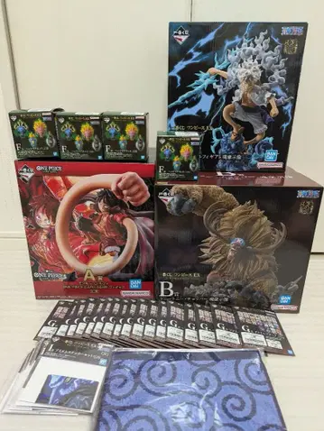 제일복권 원피스 EX 피규어 A상 B상 세트