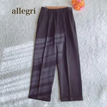 allegri 알레그리 블랙 슬랙스 양모 오피스 캐주얼