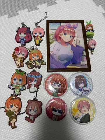 5등분의 신부 키링 캔뱃지