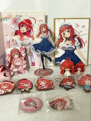 5등분의 신부 나카노 이츠키 굿즈 세트 3